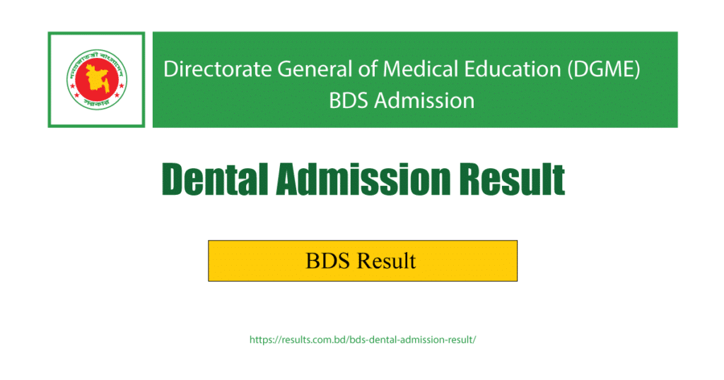 BDS Dental Admit Card 2024 and Exam Date Results